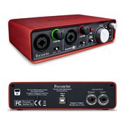 Аудиоинтерфейс FOCUSRITE Scarlett 2i2 USB