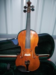 Скрипка 4/4 реставрированная копия Амати